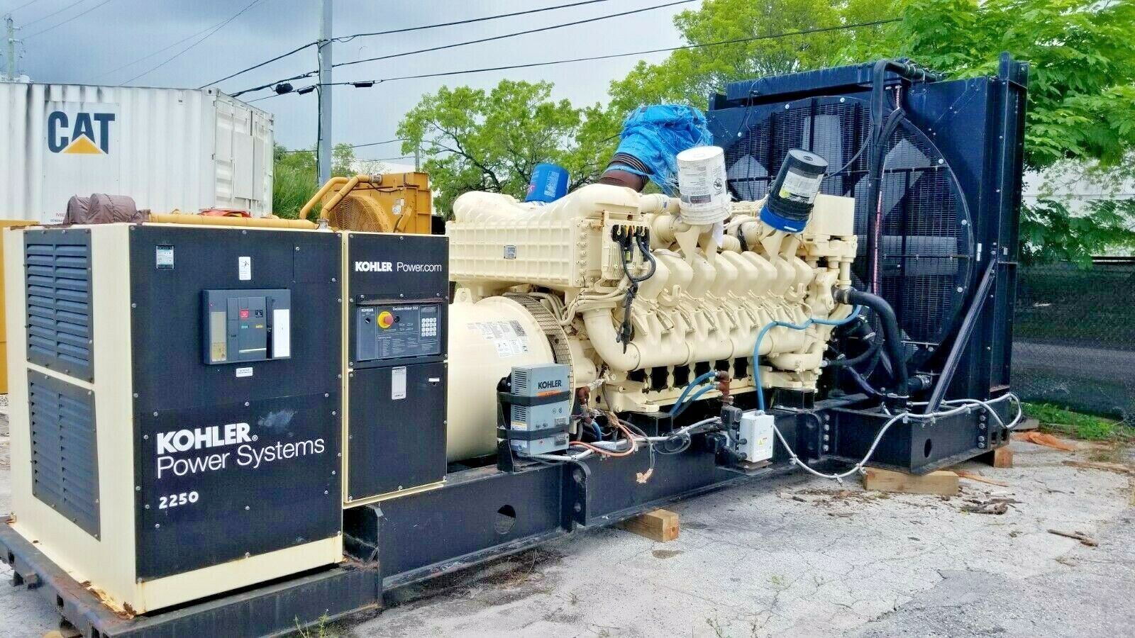 Kohler Generator Model 2250 / KW 2250 Watts Powered By MTU 16V-4000 3000 HP