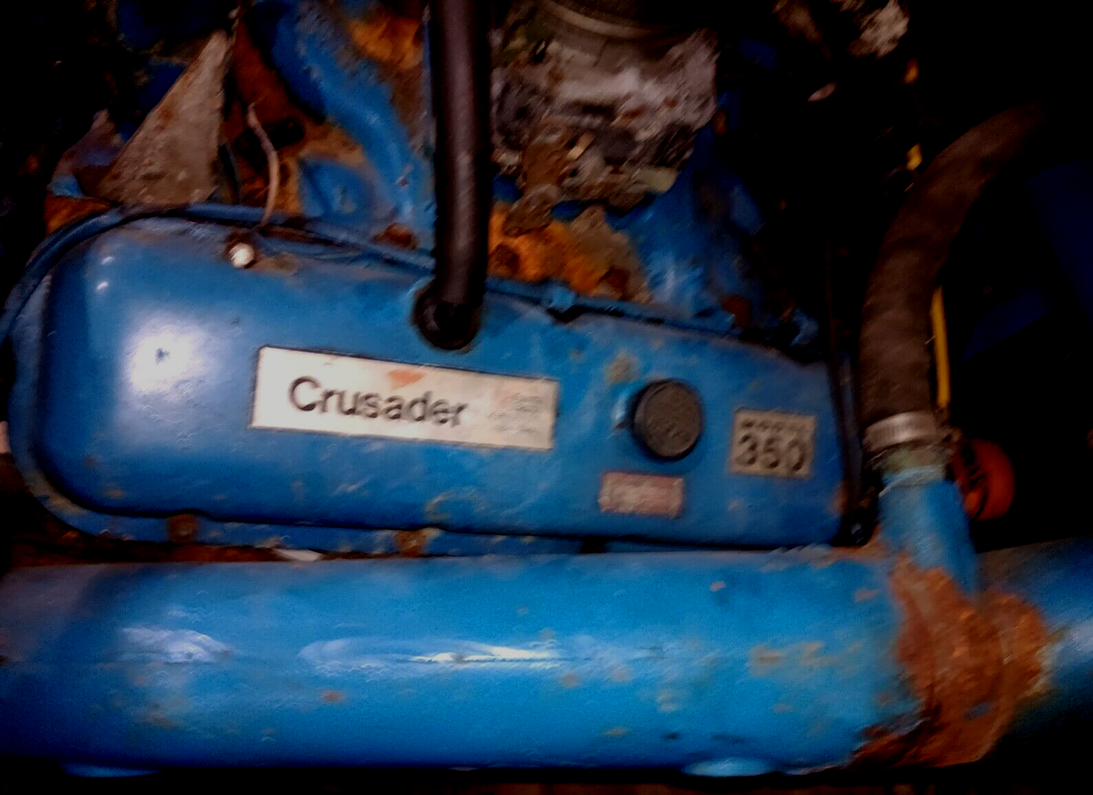Crusader 454 7.4 L, 350 HP, LH ROTATION INBOARD BOB-TAIL GASOLINE ENGINE