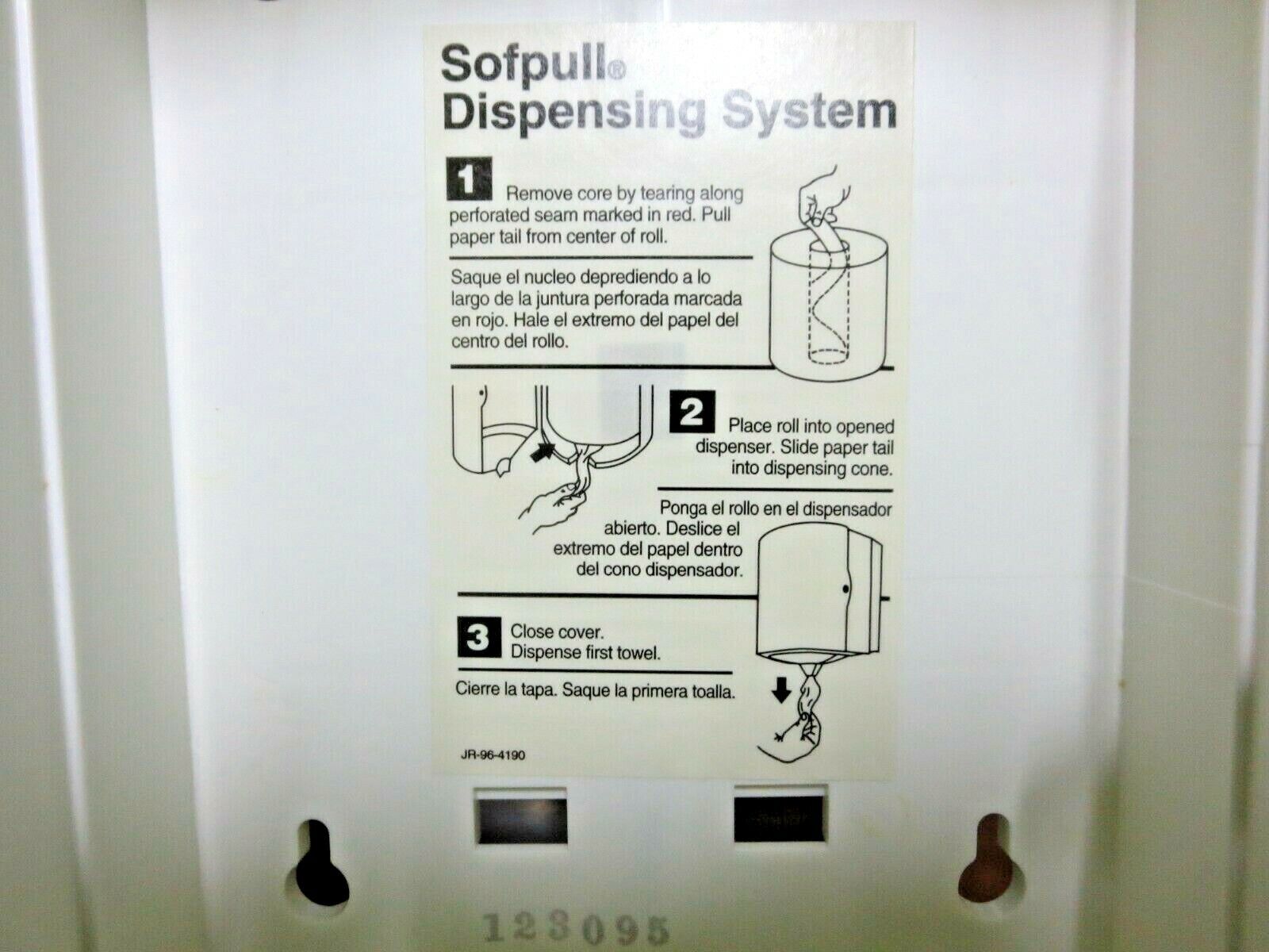 NEW / GEORGIA-PACIFIC / SOFTPULL / CENTERPULL TOWEL DISPENSER