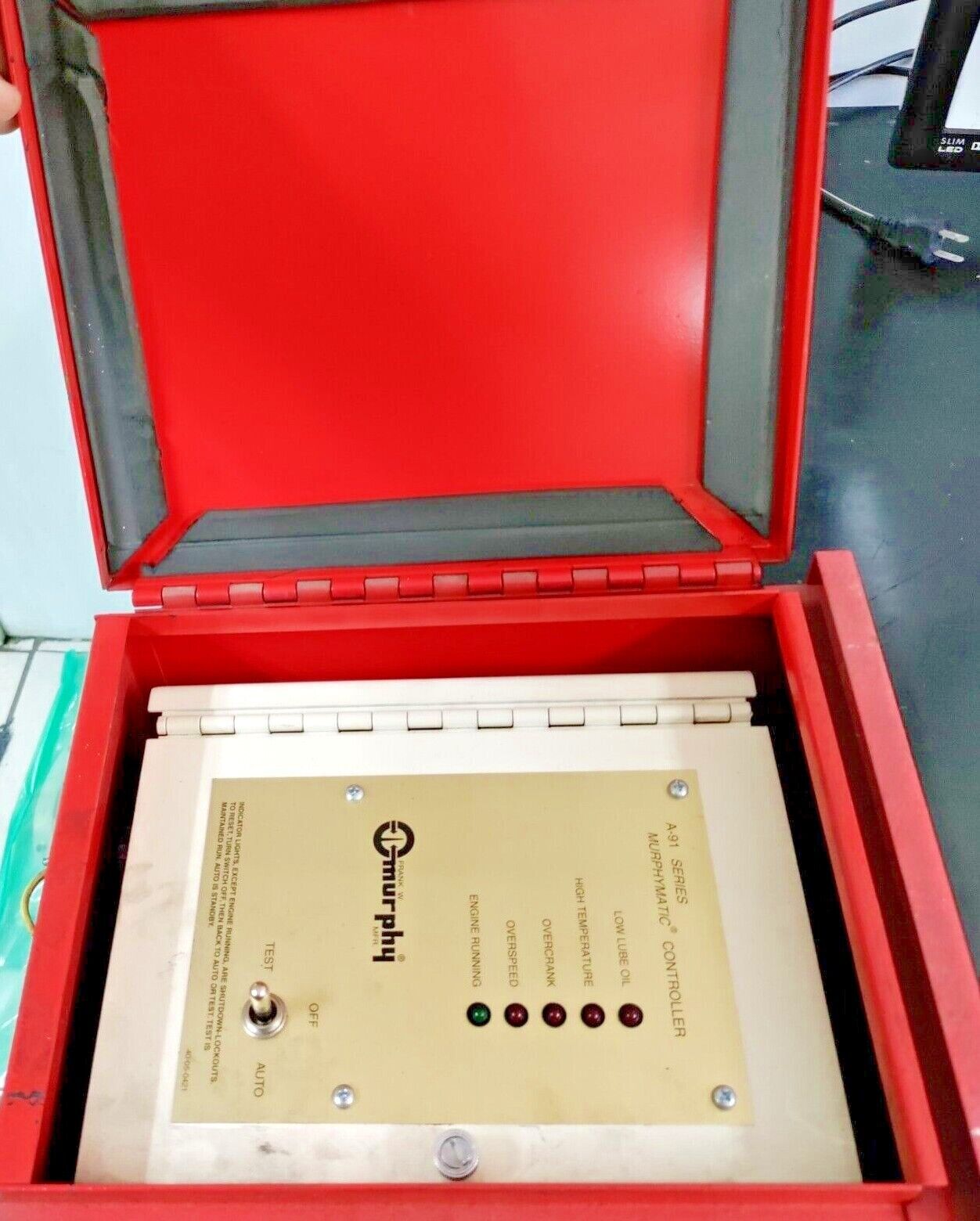 A-91 SERIES MURPHYMATIC 12VDC MICROPROCESSOR CONTROLLER USED