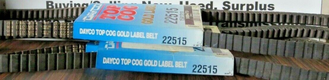 DAYCO ...TOP COG BELT GOLD BELT #22515 / 5B8473