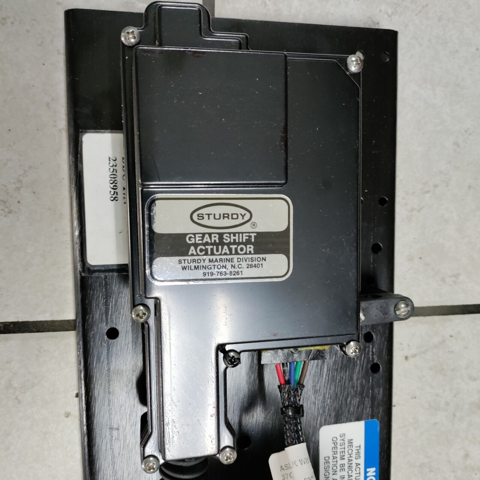 NEW DETROIT DIESEL 23508958, STURDY 37-00381D, GEAR SHIFT ACTUATOR, DDEC ll 12V