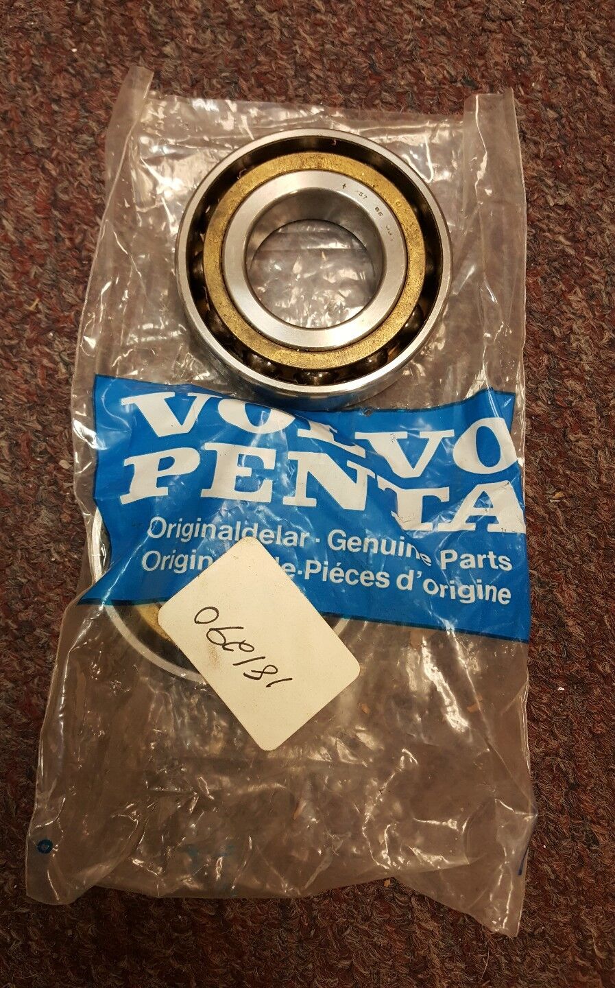 VOLVO PENTA MARINE ENGINE BALL BEARING # 181290 "NEW"