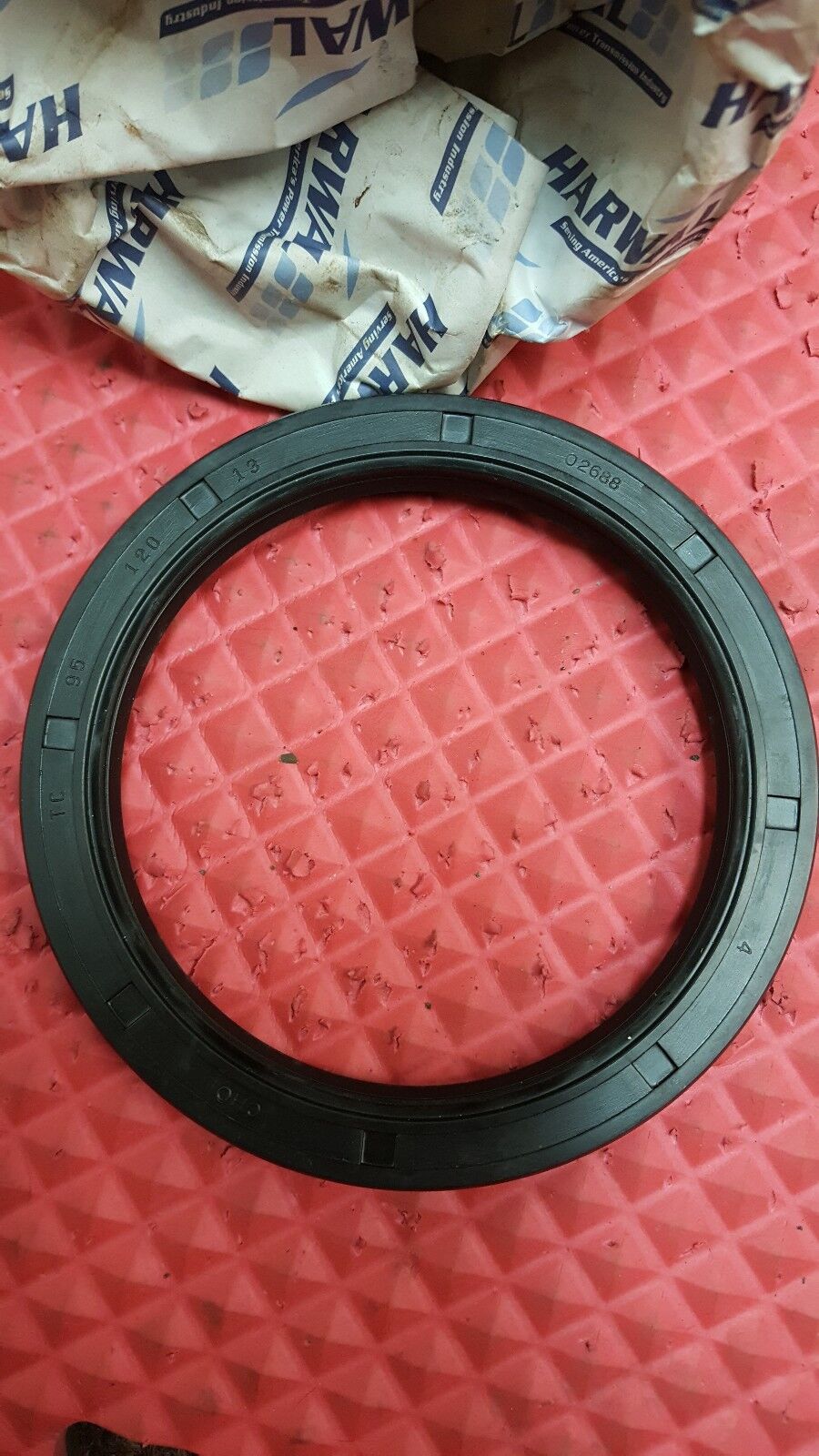 PACKAGE OF 5 HARWAL OIL SEALS 02688 TC 95 120 95mm X 120mm X 13mm " NEW "
