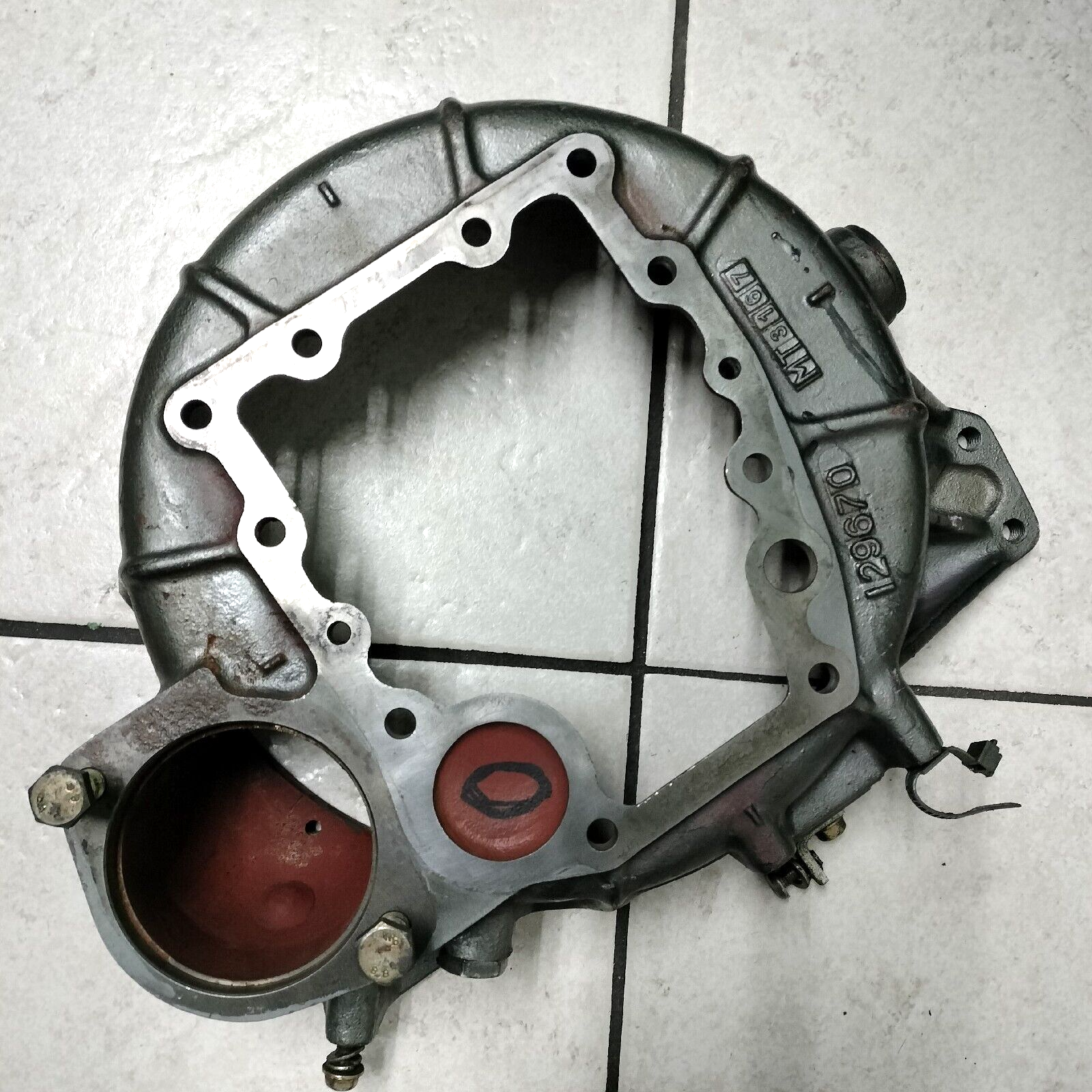 129670 YANMAR FLYWHEEL HOUSING USED / FREE SHIPPING