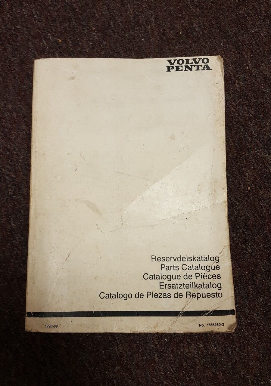 VOLVO PENTA Parts Catalogue D100 / 120 INDUSTRIAL Publication #3546  1990-2009