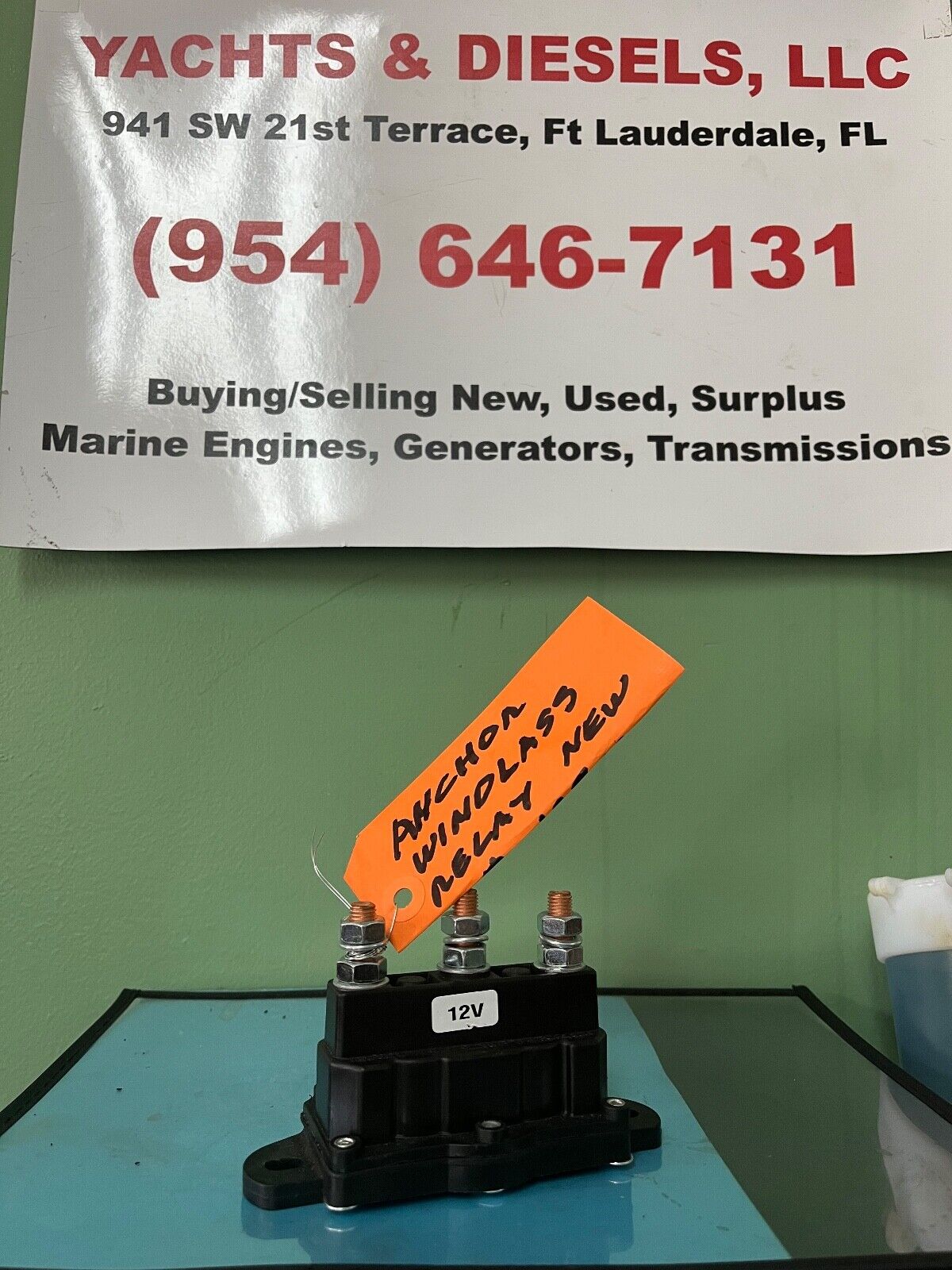 Anchor Windlass Relay 12V