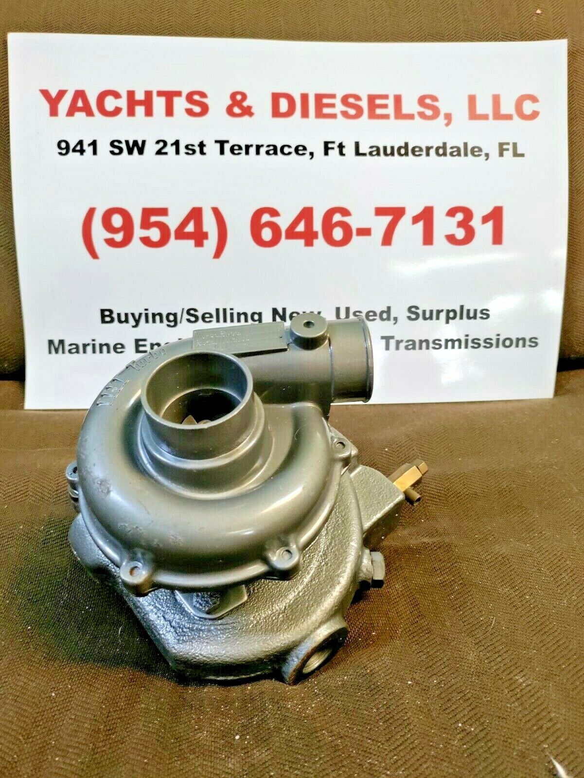 IHI ORIGINAL OEM TURBO .. IHI MYCY 0104 RHB505 044A PART # 129672-18001 REBUILT