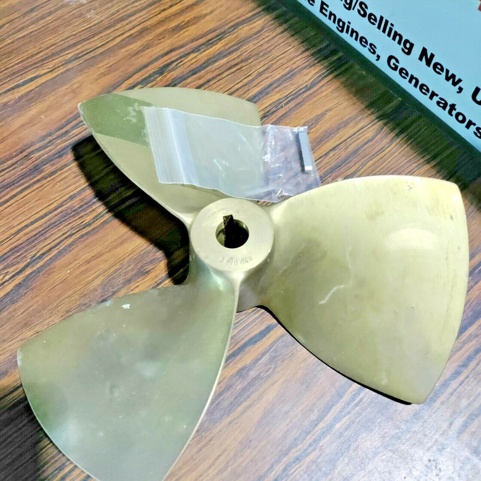 NEW VETUS # BP1053 BRONZE BOW THRUSTER PROPELLER BOW #22024 / BOW 230 HM