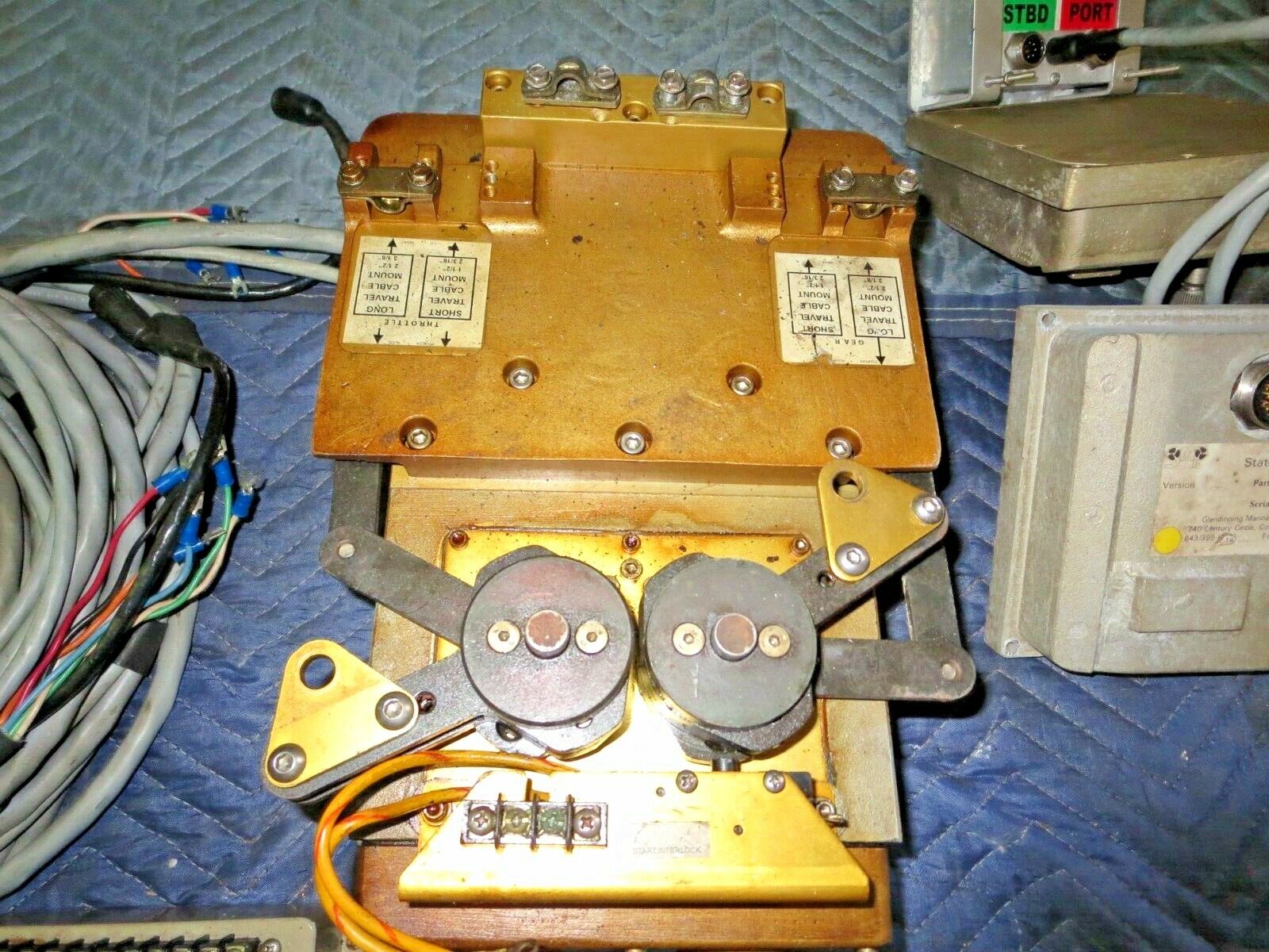 GLENDINNING ELECTRONIC CONTROL & SHIFT FOR TWIN ENGINE UPPER LOWER CONTROL