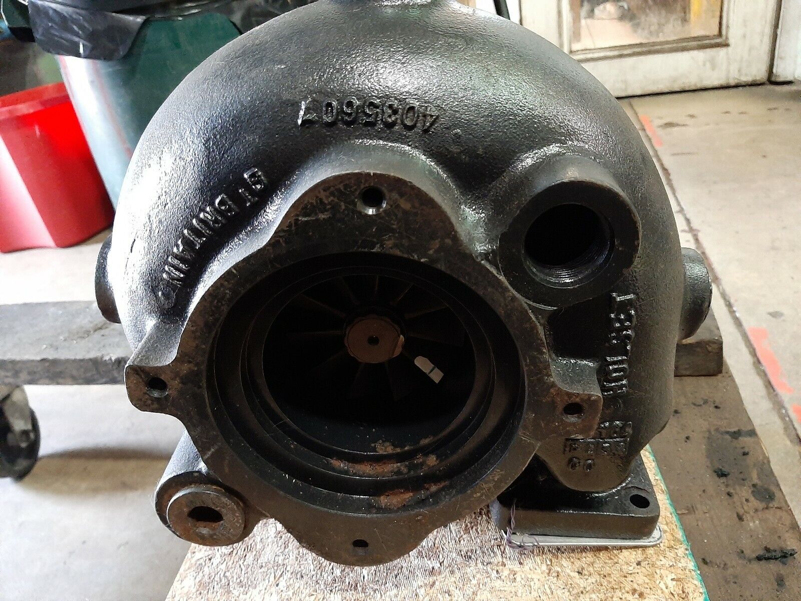 OEM CUMMINS MARINE TURBO, 3594172 / HX80M FOR KTA 19 / K19 / KTA38 / K38 ENGINES