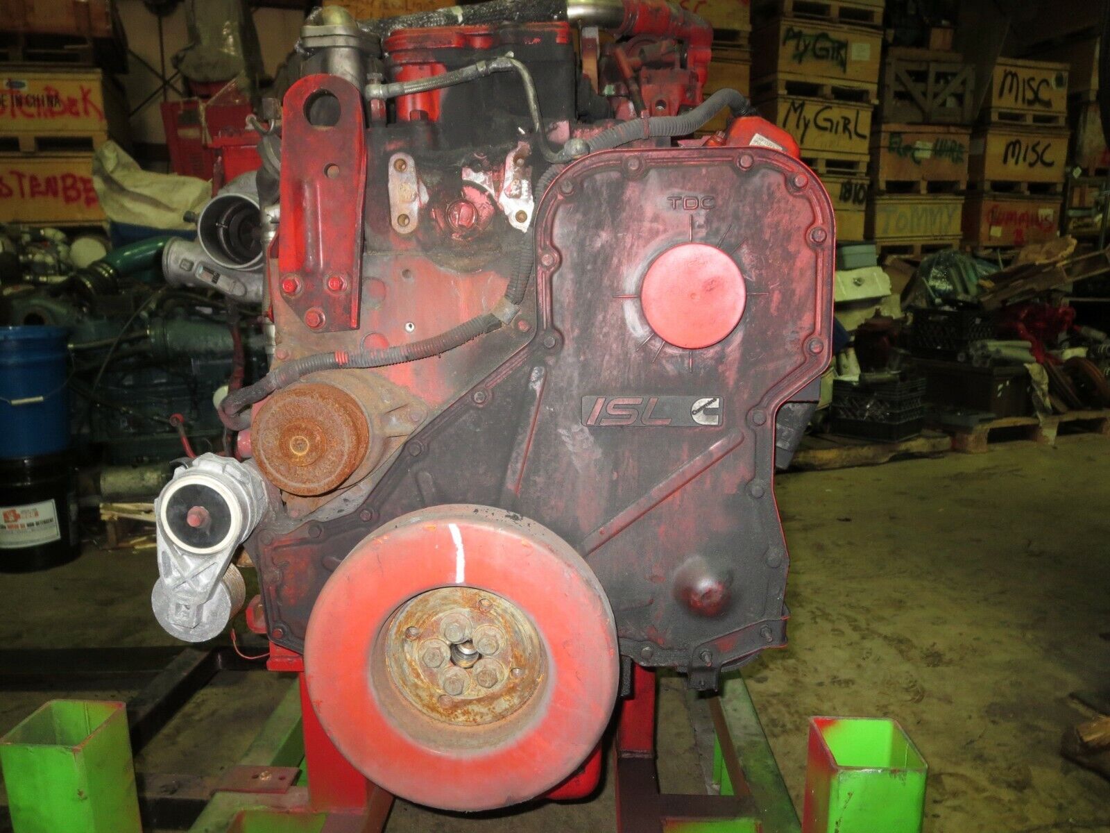 CUMMINS ENGINE #73213445 / MODEL #1S19280 core or for rebuild,