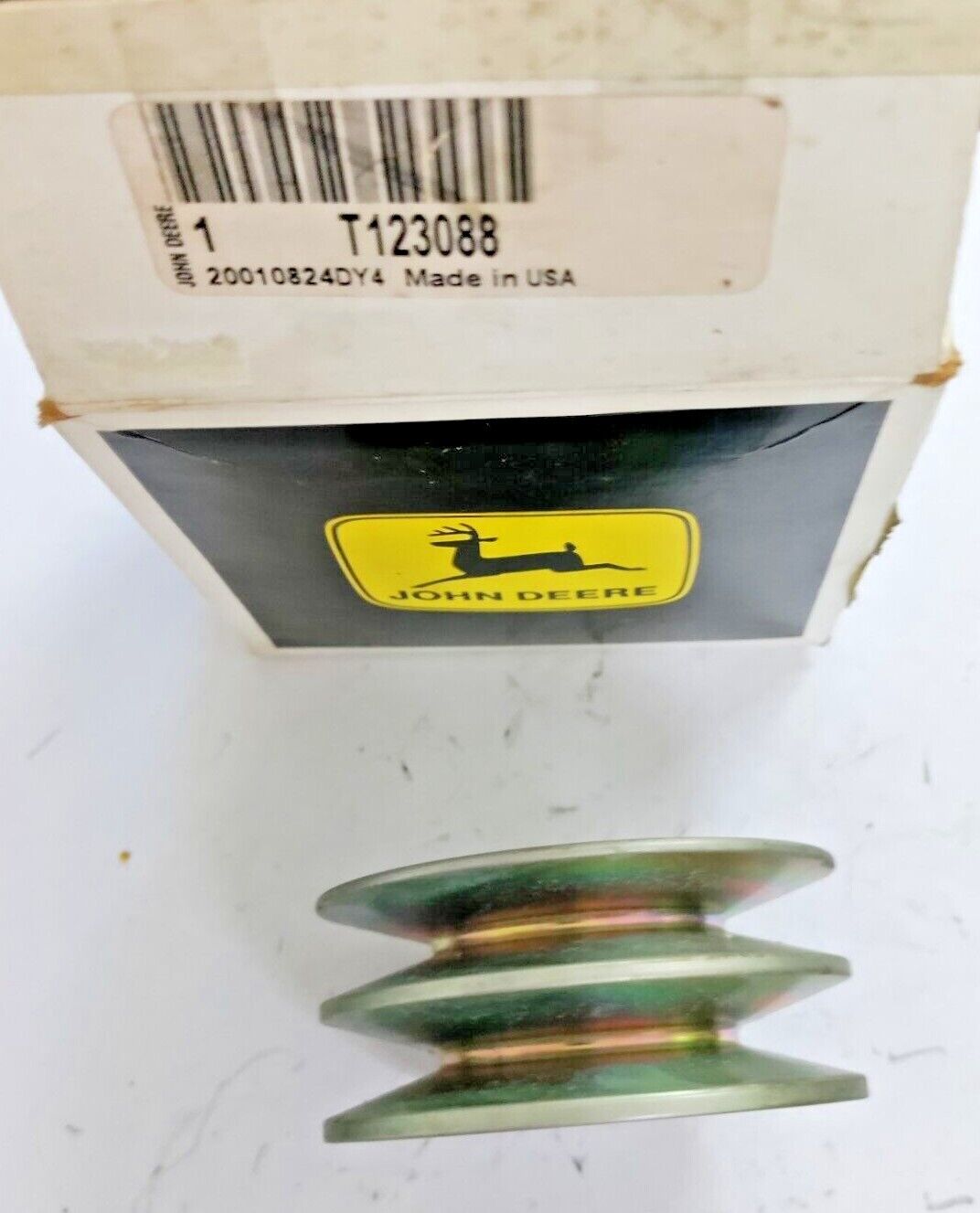 T123088 ORIGINAL John Deere Pulley - NEW IN BOX w / FREE SHIPPING