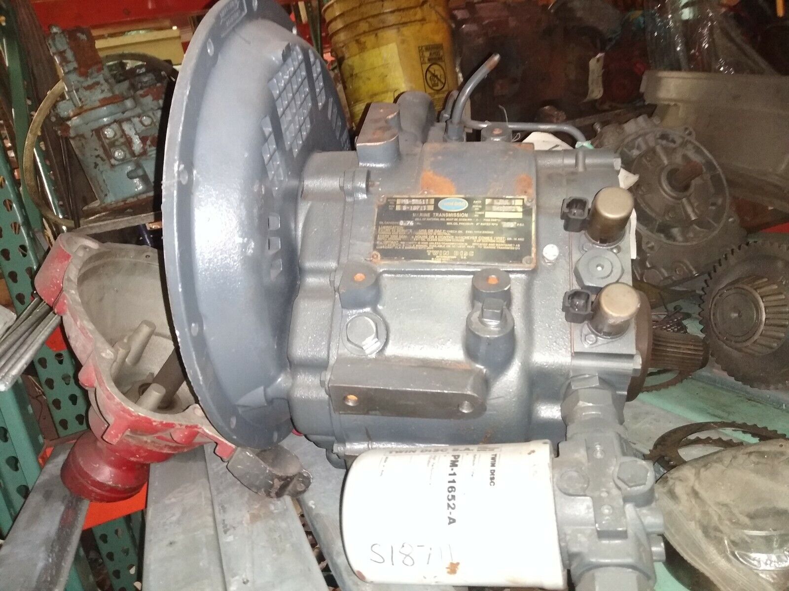 TWIN DISC MARINE TRANSMISSION MODEL MG-5061i 1.54 -1 (ONLY 8 MADE ) ARNESON #8