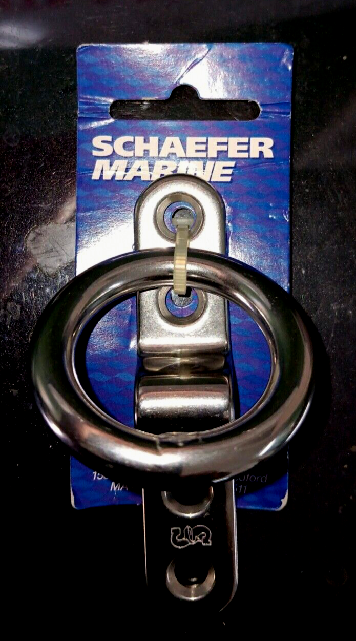 1000 SWL SCHAEFER MARINE LIFTING RING NEW IN PACKAGE W/ FREE SHIPPING