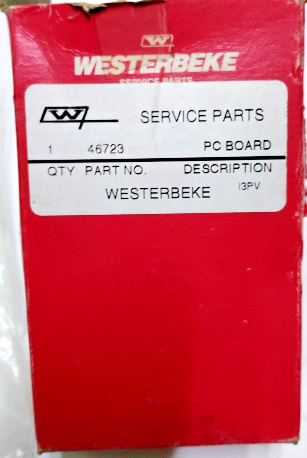 46723 WESTERBEKE PC BOARD ASSY - OVER SPEED / GOVERNOR NEW IN BOX FREE SHIP