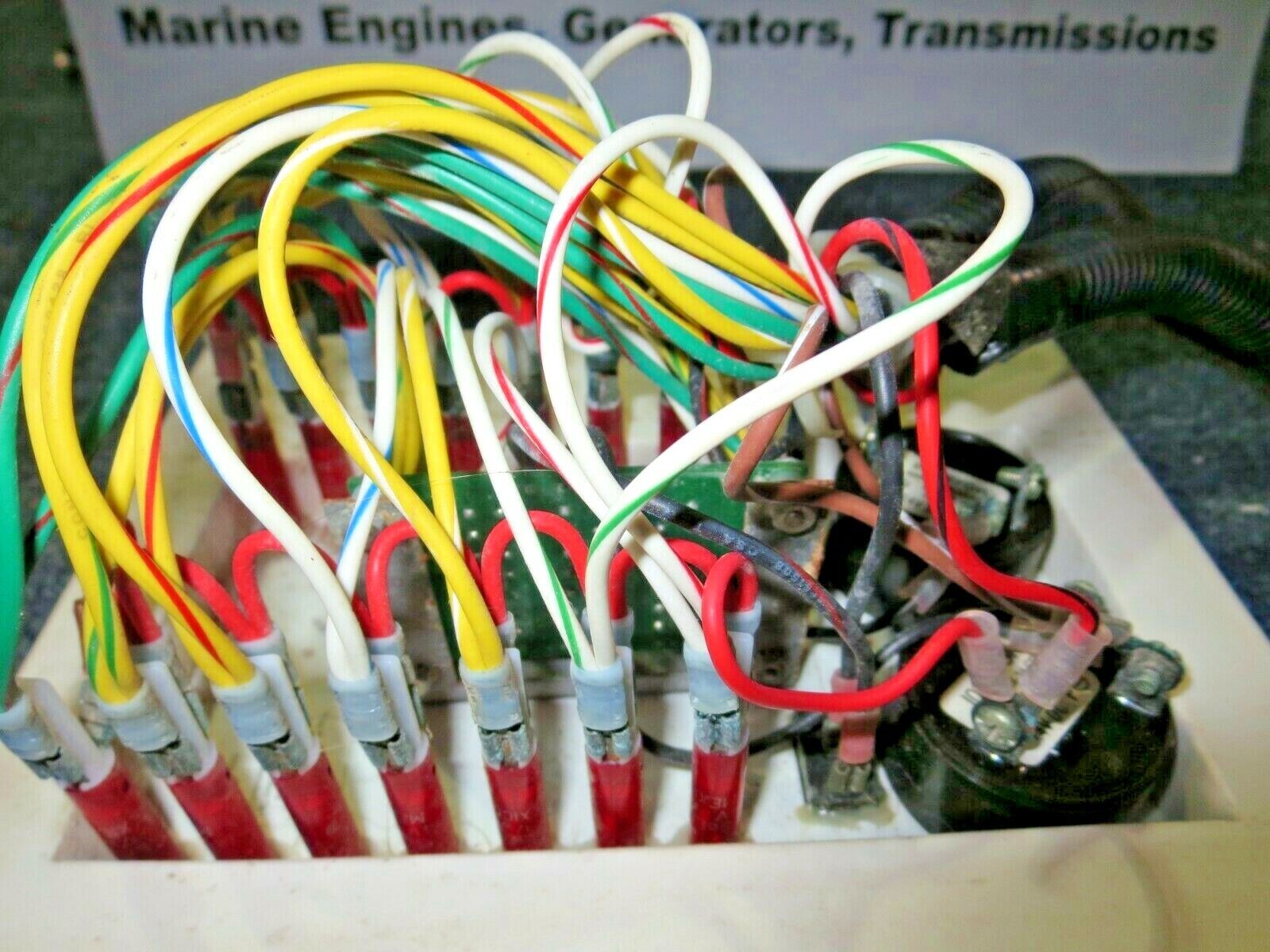 CUSTOM ALARM PANEL / USED FOR MARINE GENERATORS OR MAIN PROPUSION ENGINES