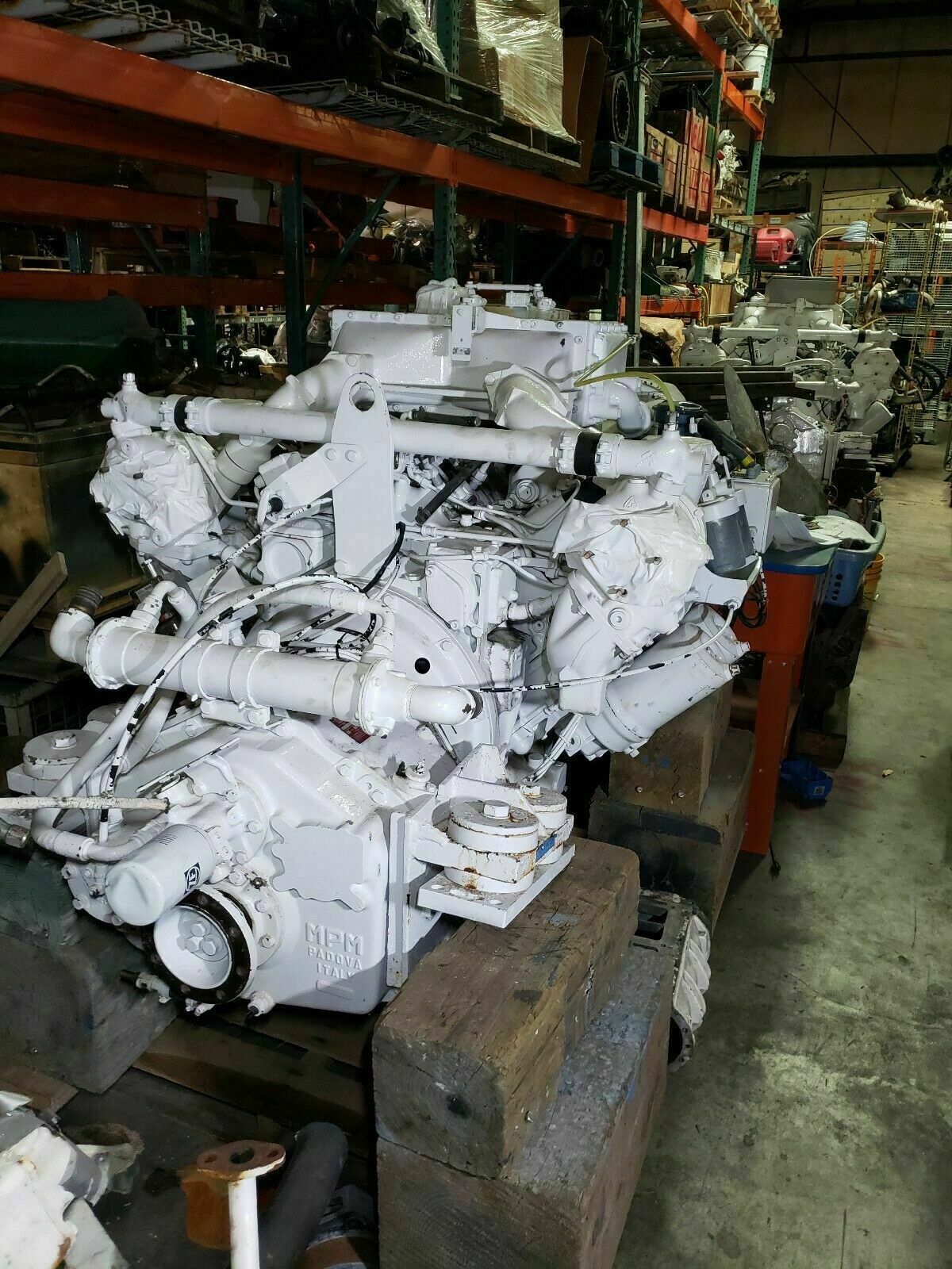 MTU 8V-183 660 HP. MARINE BOB-TAIL ENGINE ( Professionally Re-Built ) 200 Hours