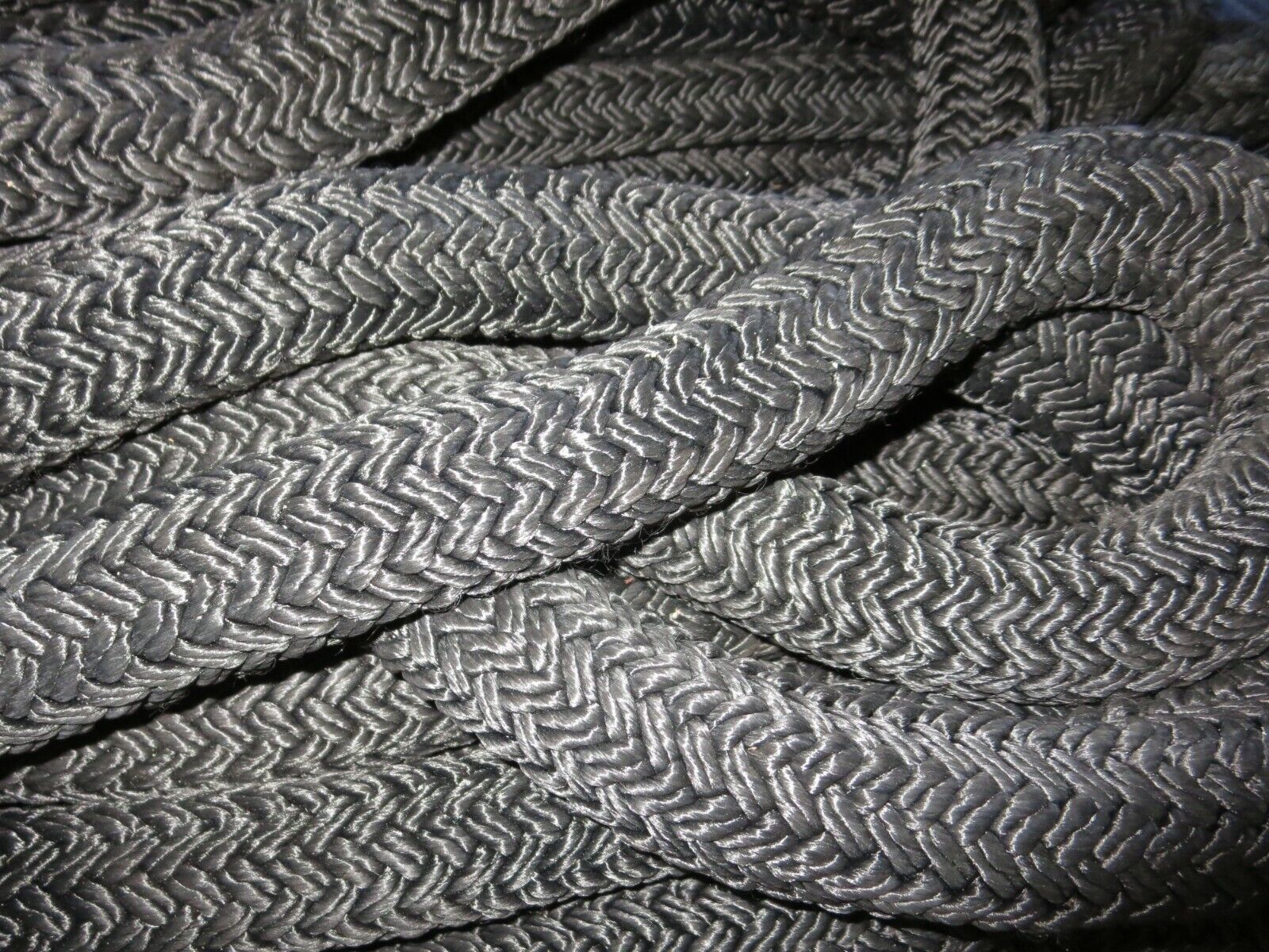 NEW 1 1/2 INCH X 100 FEET LONG BRAIDED DOCK LINE FOR YACHTS