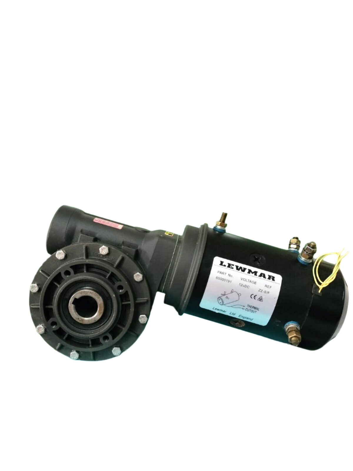 LEWMAR CPX4, 12 VOLT MOTOR WITH VERTICAL MOUNT GEARBOX NEW SEE PIC'S