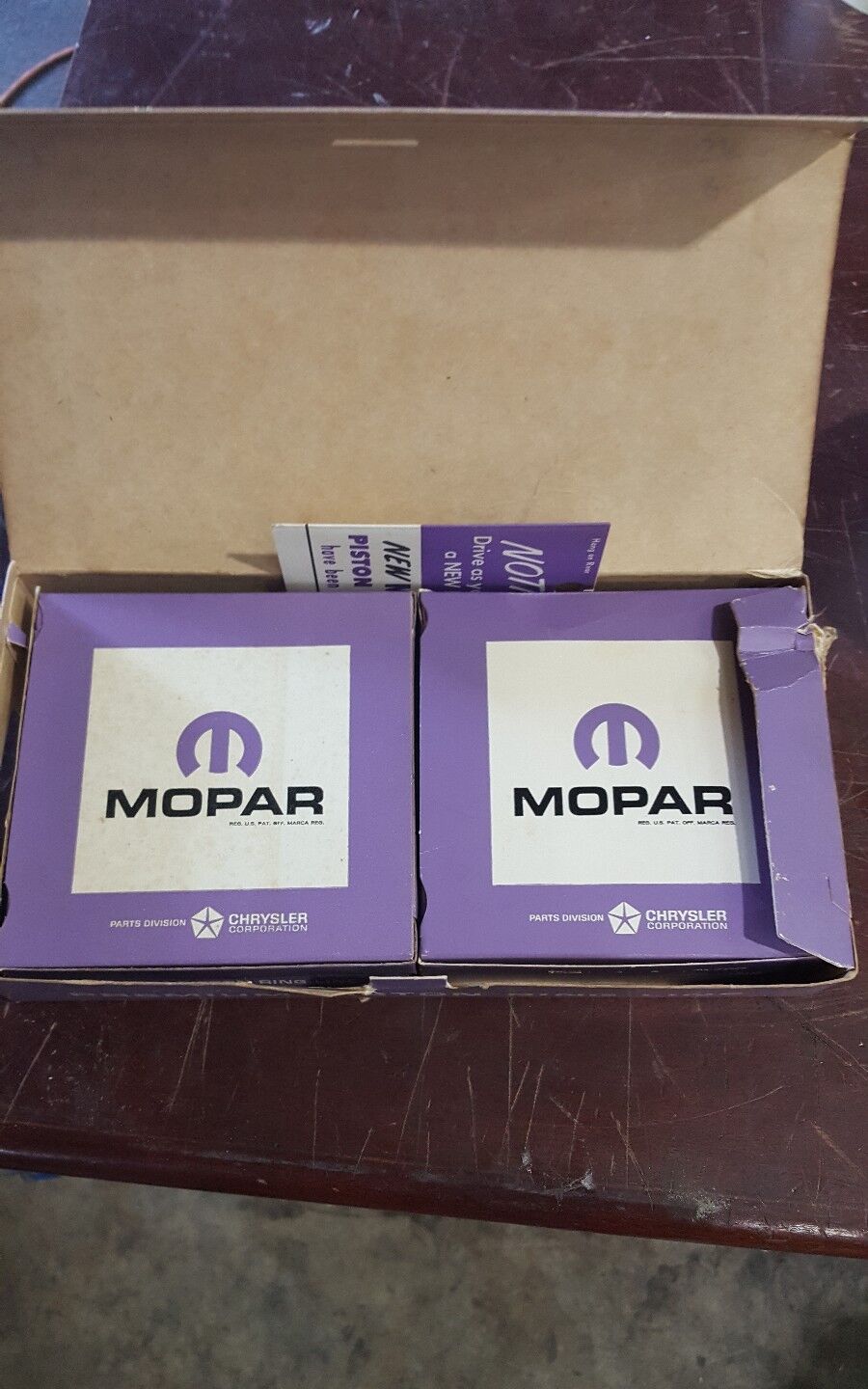 MOPAR PREMIUM PISTON RINGS # 2808553 FOR 8 CYL. NEW IN BOX