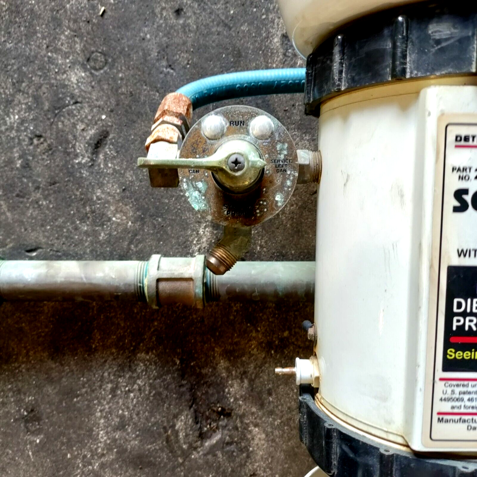 DETROIT DIESEL, 23525530 / SEA PRO 511 FUEL PROCESSOR SYSTEM DUAL FUEL FILTER