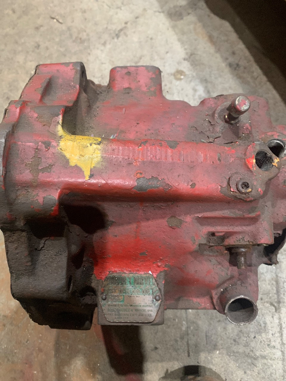 Borg Warner Velvet Drive 10-14-000-004 Marine Transmission Gearbox - Used Core