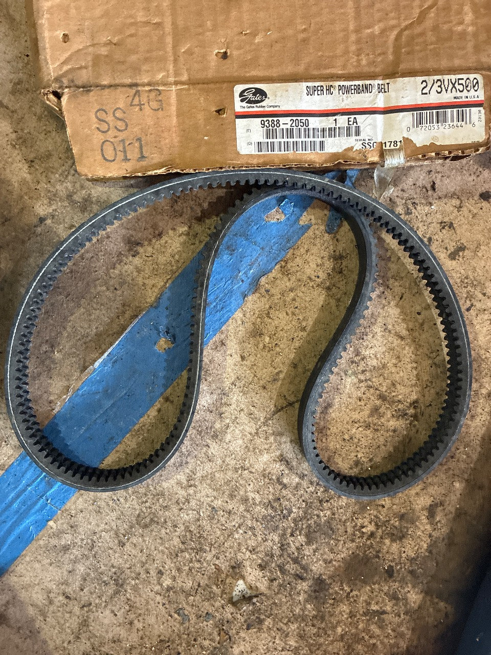 Gates 2/3VX500 Super HC Powerband Cogged V-Belt - New