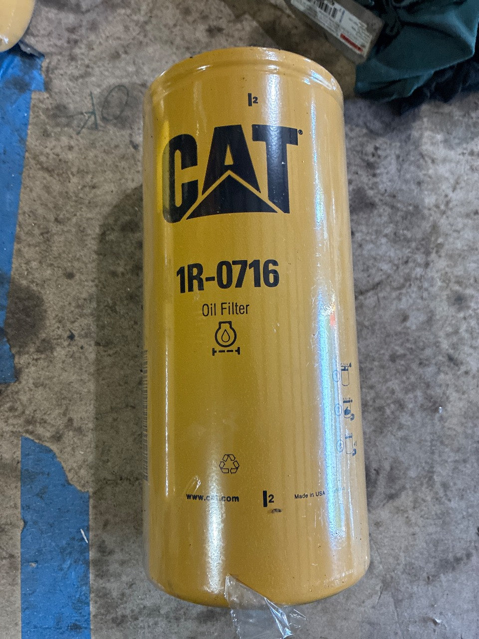 Caterpillar 1R-0716 Advanced High Efficiency Engine Oil Filter - New