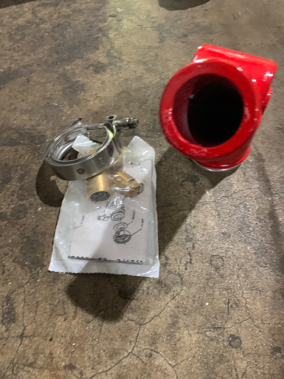 Westerbeke 037402 Water Injected Exhaust Elbow Kit - New