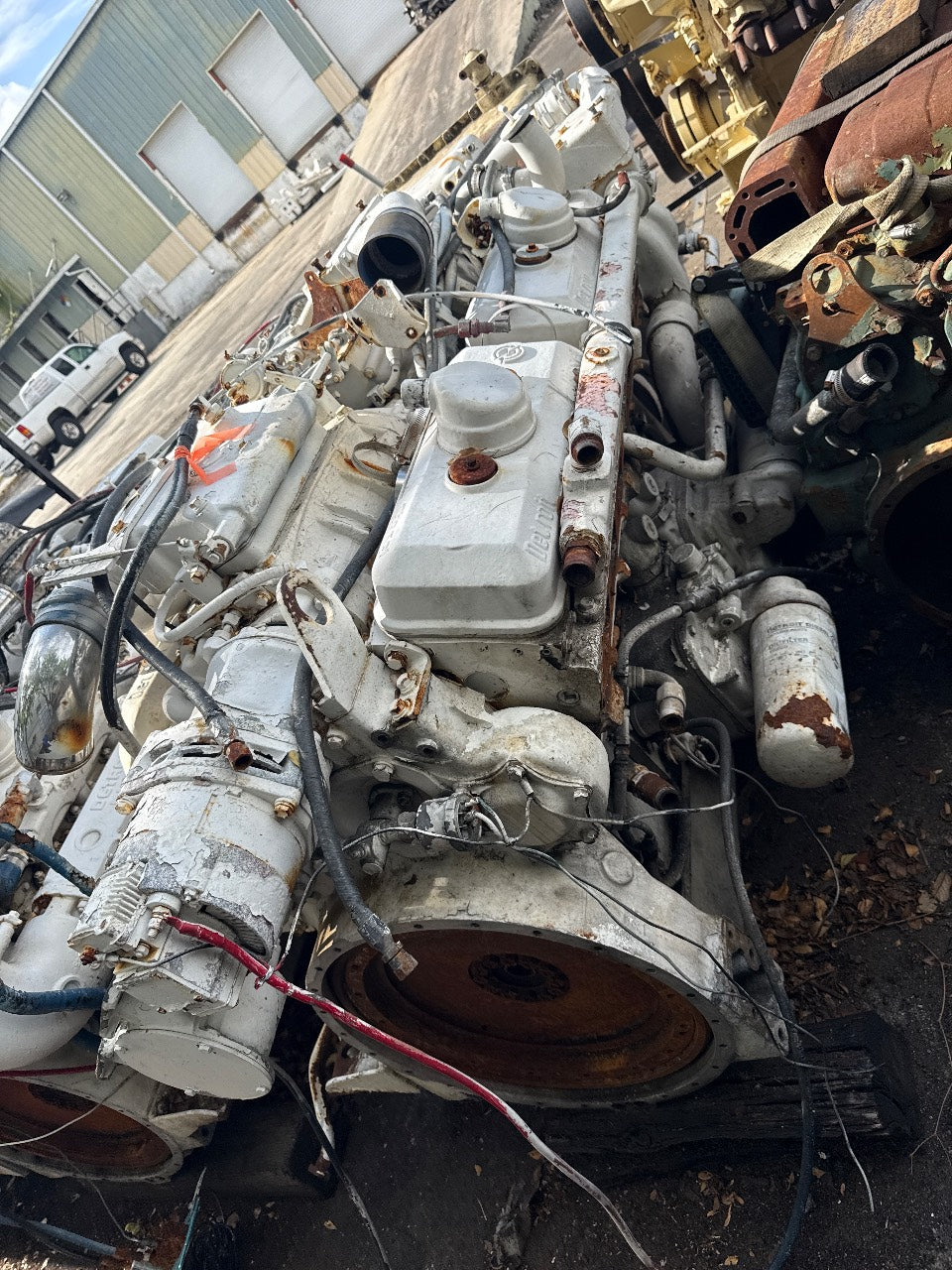 Detroit Diesel 8.2L V8 Marine Diesel Engine - Used Take-Out Core