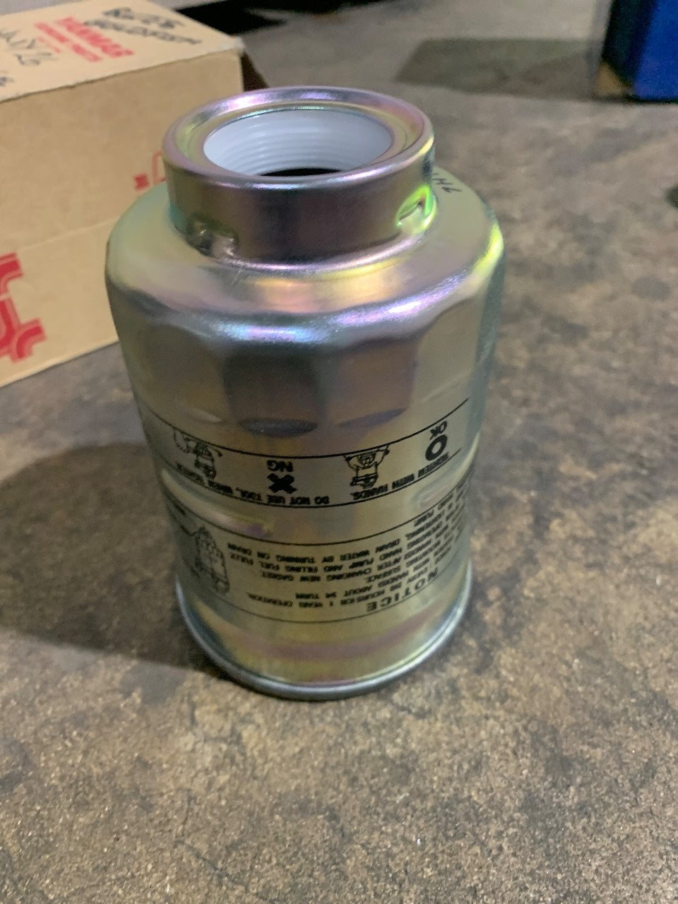 Yanmar 119773-55510 Fuel Filter / Strainer Assembly - New