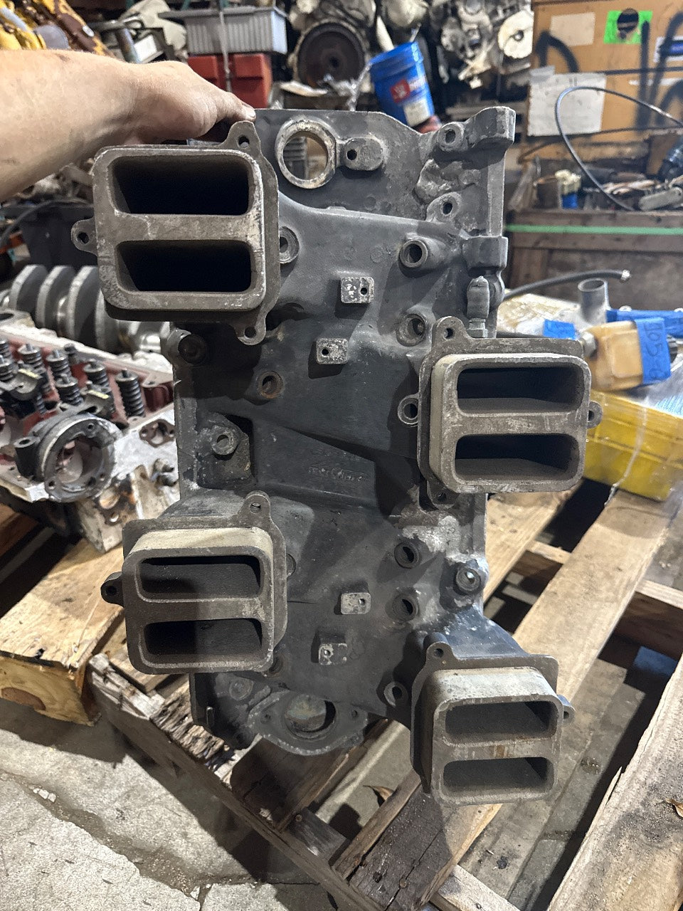 Mercruiser / Volvo Penta 7.4L 454 / 502 MAG MPI Lower Intake Manifold - Used