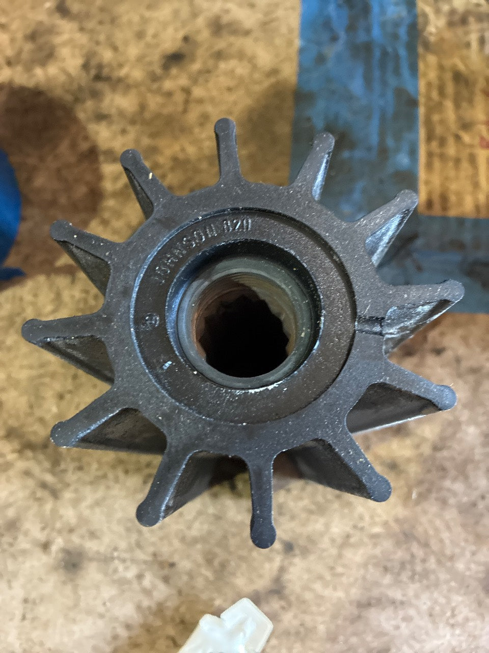 Johnson 09-820B 12-Blade Flexible Impeller for Marine Raw Water Pump - New