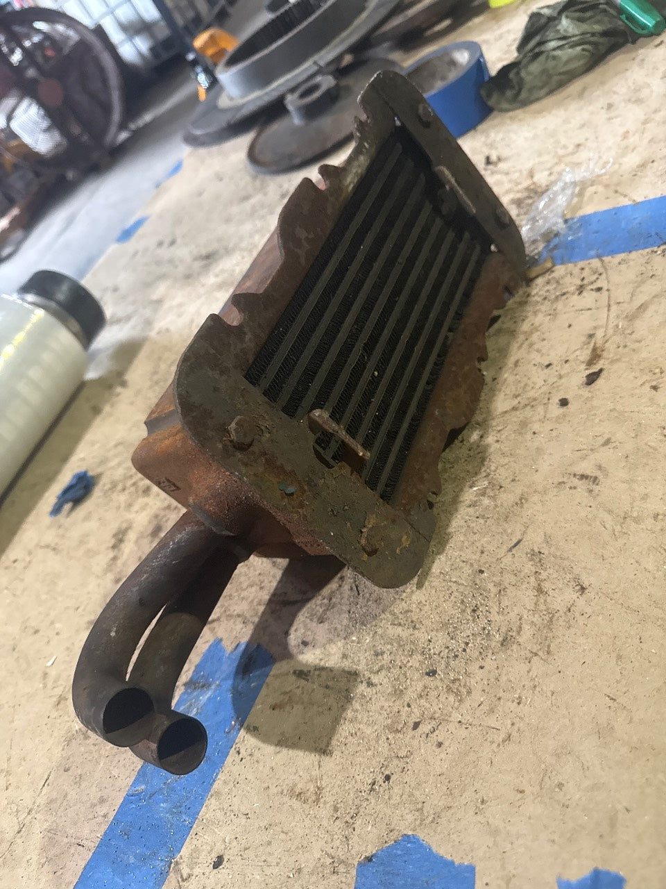Detroit Diesel Garrett Aftercooler Core Assembly for 6V92 / 8V92 - Used Core