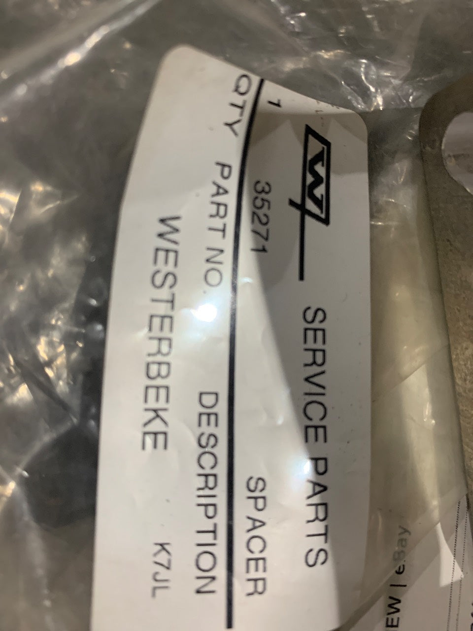 Westerbeke 35271 Spacer for Marine Generator / Diesel Engine - New