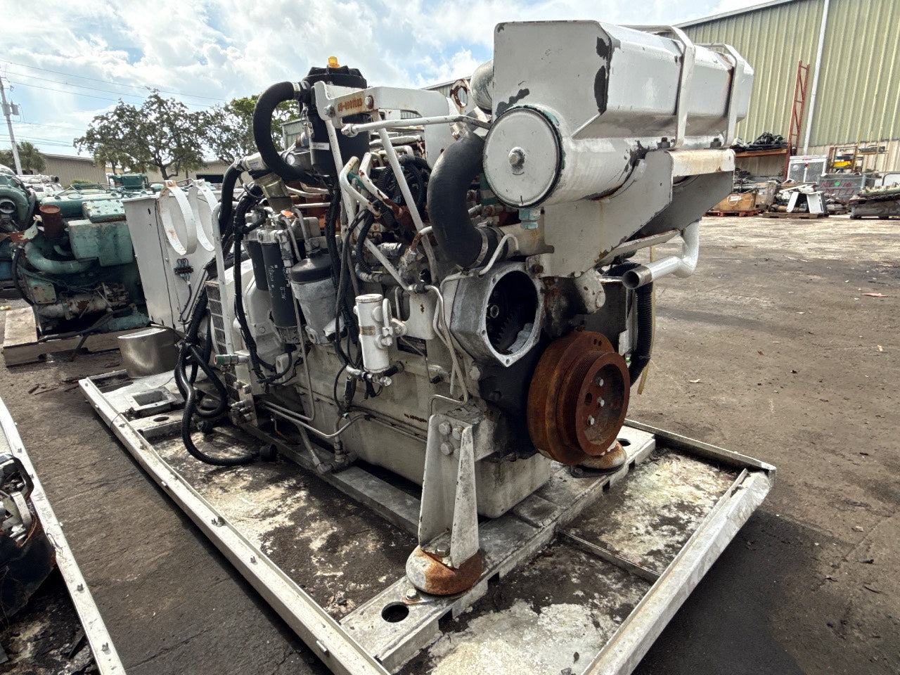 KiloPak 1255HKPHE83AL 125 kW John Deere Marine Diesel Generator - Used