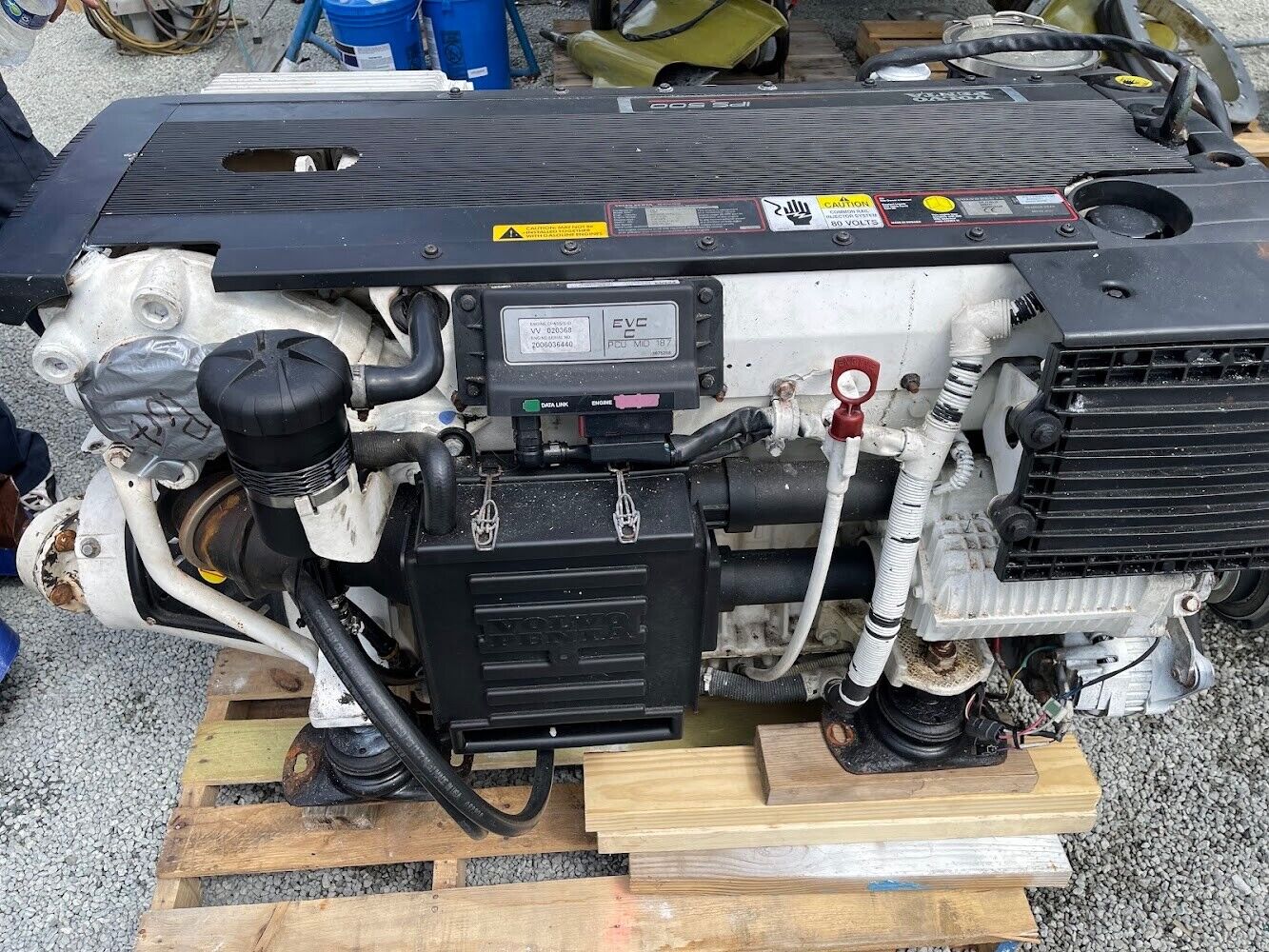 ( 2 ) VOLVO PENTA IPS 500 PACKAGES ( 2017 ) WITH ALL WIRING & CONTROLS