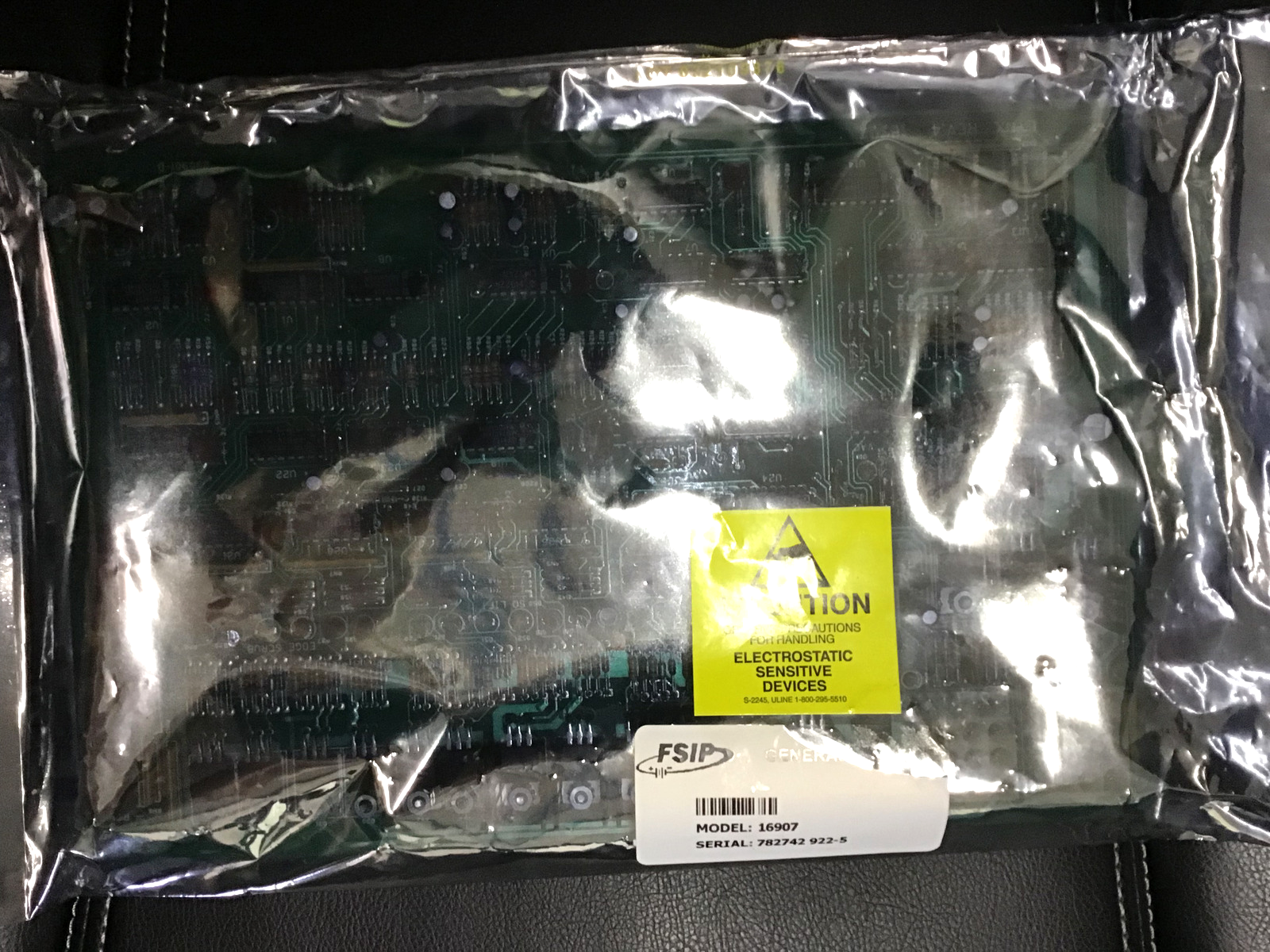 MODEL 16907 CIRCUIT BOARD FOR TENNANT MODEL 510E FLOOR SWEEPER ( IN SEALED BAG )