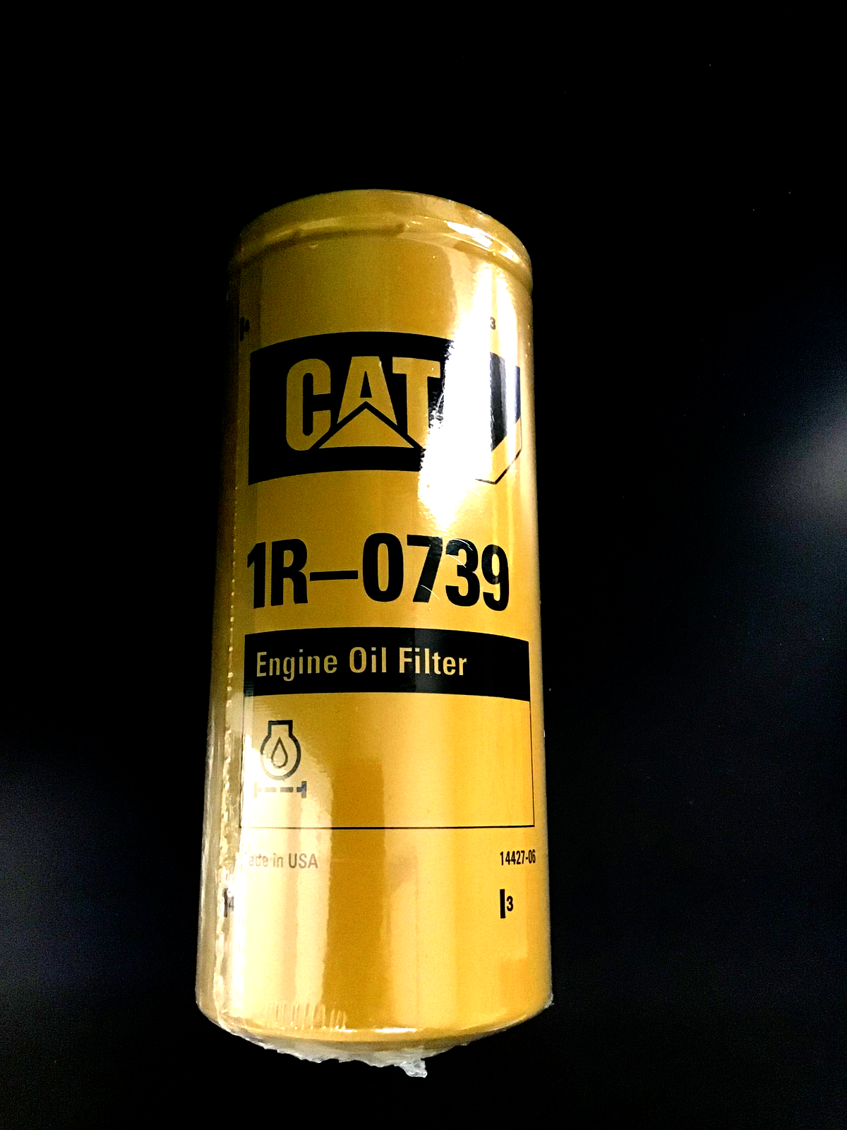 LOT OF ( 5 ) NEW  CATERPILLAR  1R-0739 FILTERS , W/FREE SHIPPING