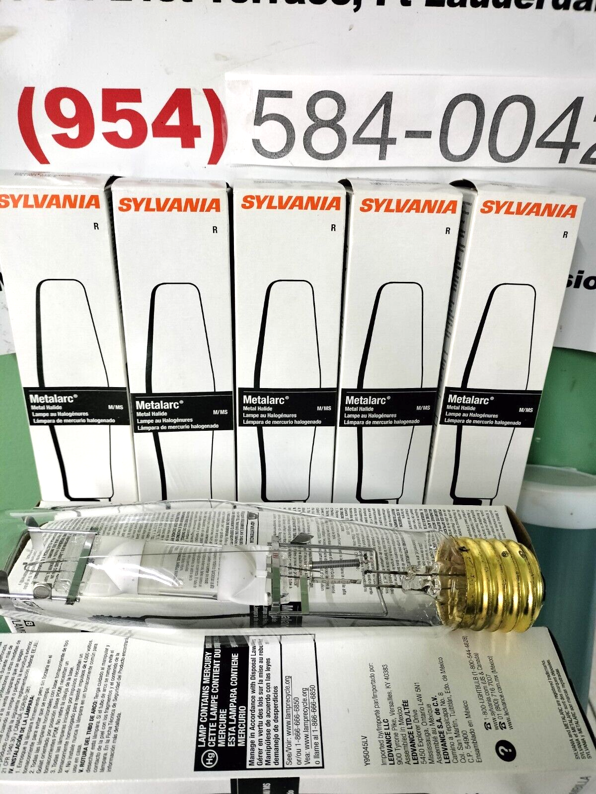 LOT OF ( 10 )  SYLVANIA METAL HALIDE BULB M400/U/ET18-64575 400W NEW IN BOX