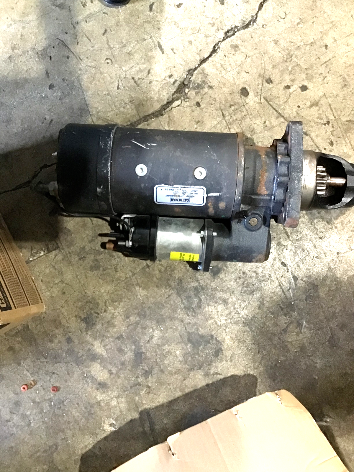 10R-0399 CATERPILLAR OEM  REMANUFACTURED  24 VOLT STARTER MOTOR FREE SHIPPING