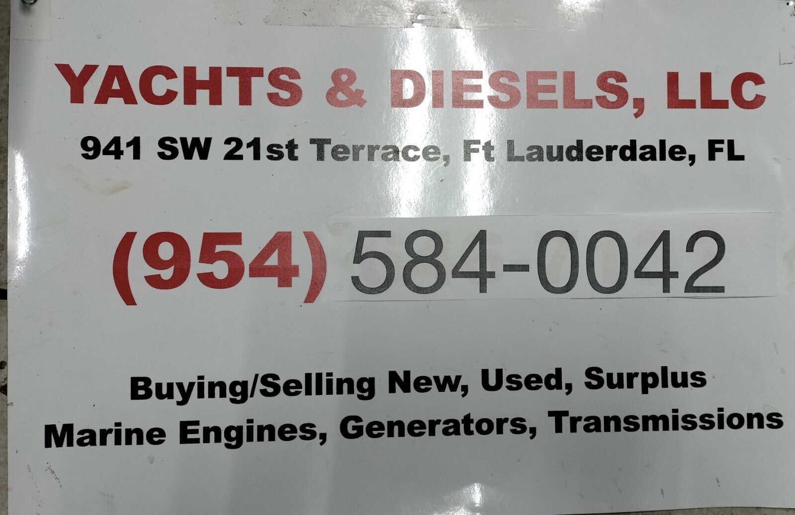 TWIN DISC MG 506 LH ROTATION  USED MARINE GEAR 2.5 TO 1 RATIO,  SAE #2 HOUSING