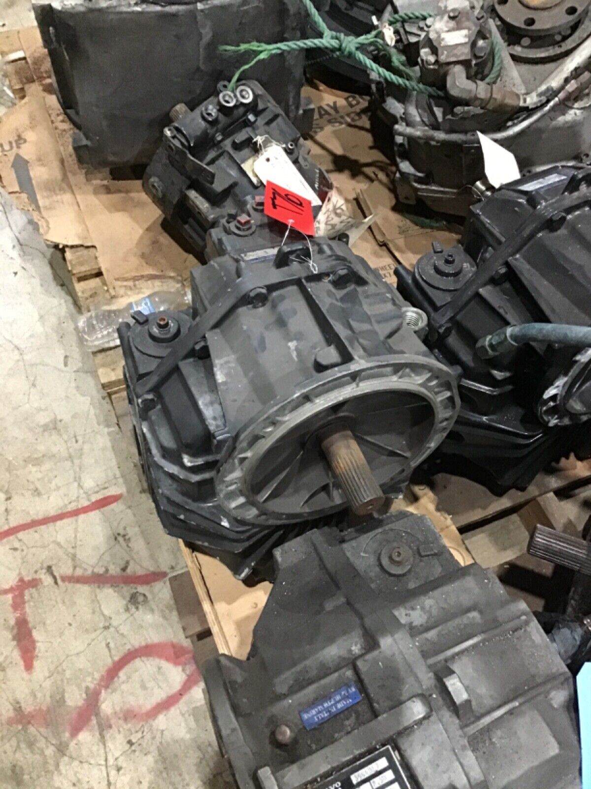 Hurth 630V1-ZF 63 V1 2.48 to 1 Ratio does not turn FOR PARTS ONLY