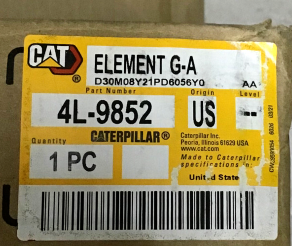 4L-9852: ELEMENT GROUP ASSEMBLY / NEW BOX