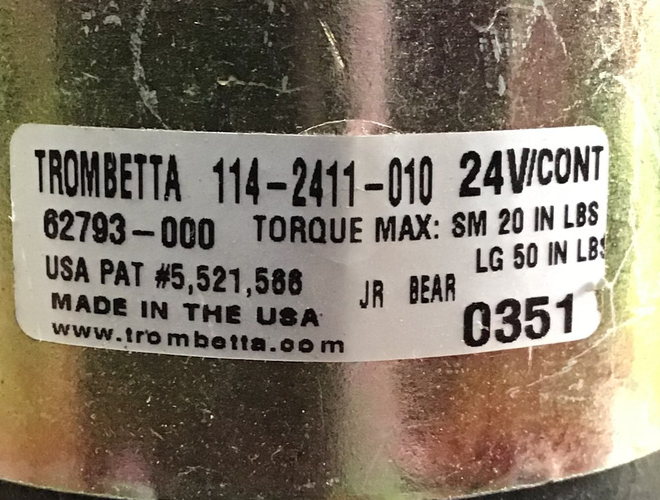 RAREELECTRICAL TROMBETTA 24 VOLT 4 TERMINAL SOLENOID COMPATIBLE WITH 225 AMP