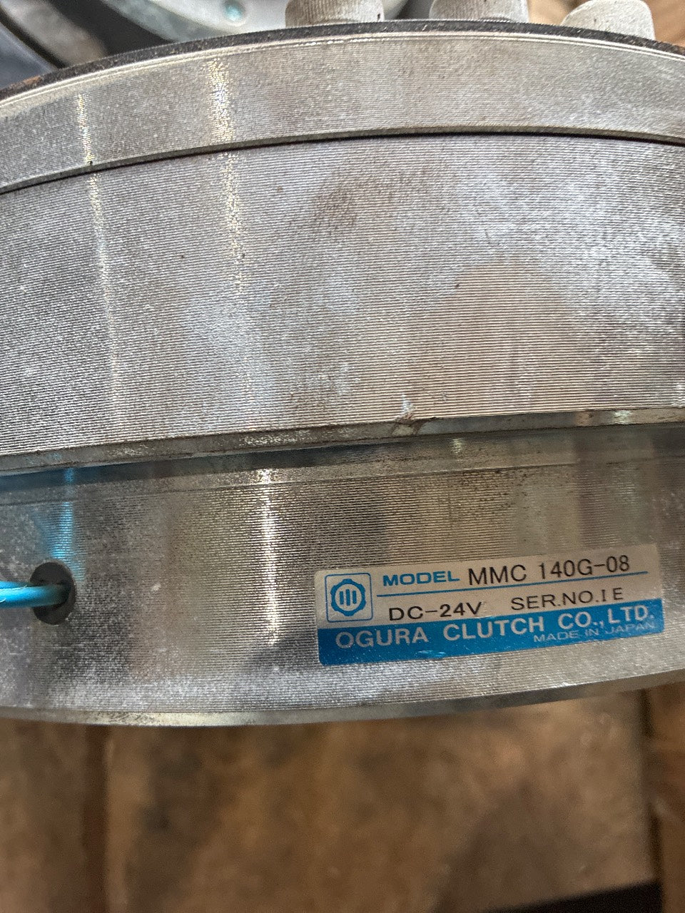 Ogura MMC 140G-08 24V Electromagnetic PTO Clutch - Used