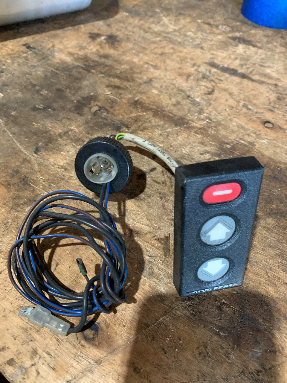 Volvo Penta 3855650 Power Trim & Tilt Control Panel Switch - Used