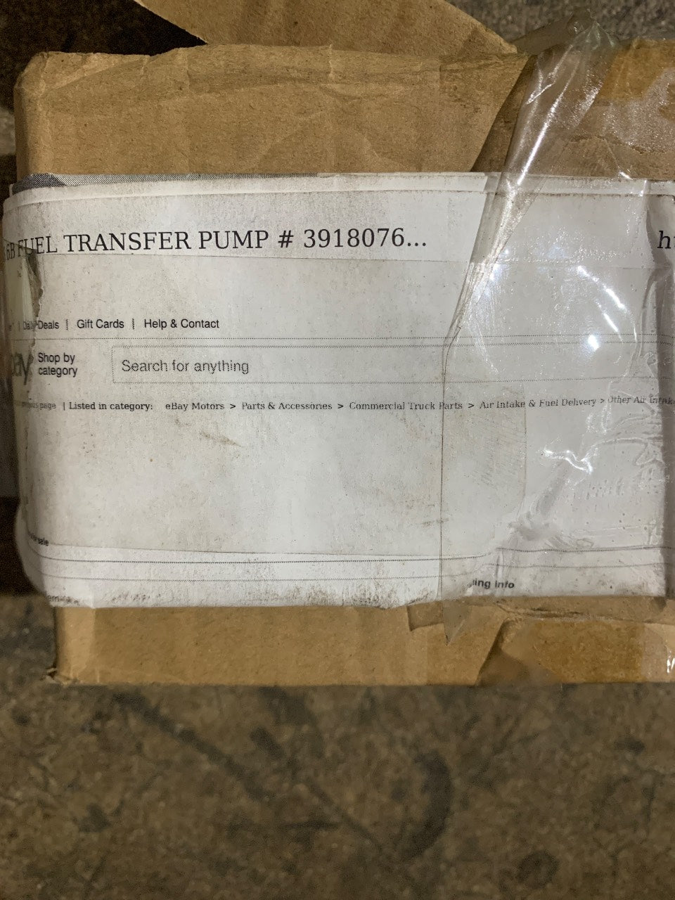 Cummins 3918076 Fuel Transfer Lift Pump for 6B / 6BT 5.9 - New