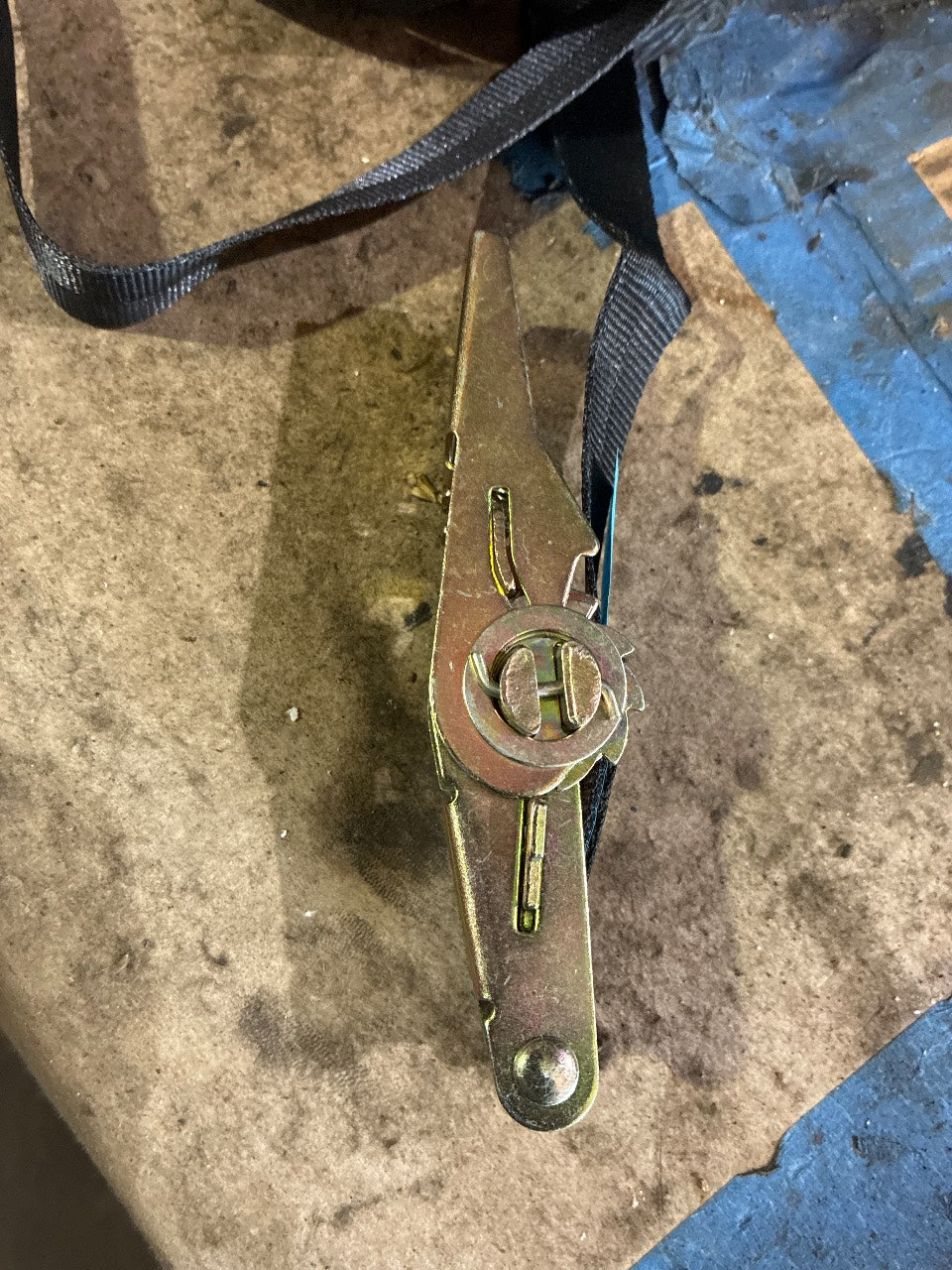 Rapid Marine 5m Polyester Ratchet Tie-Down Strap LC 900 daN - Used